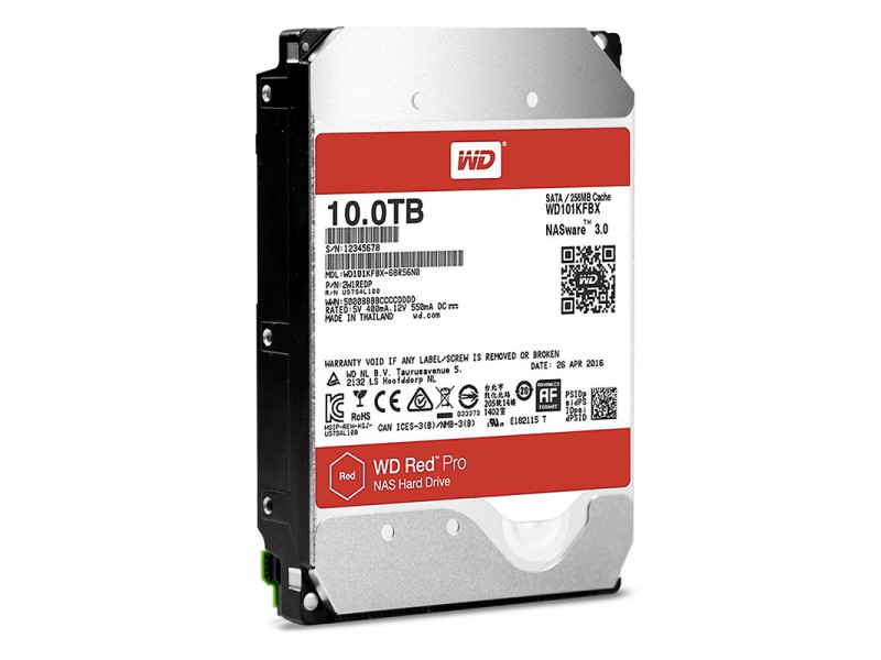 「WD101KFBX」 WD RED ProシリーズのNAS向け10TB HDDが特価販売中